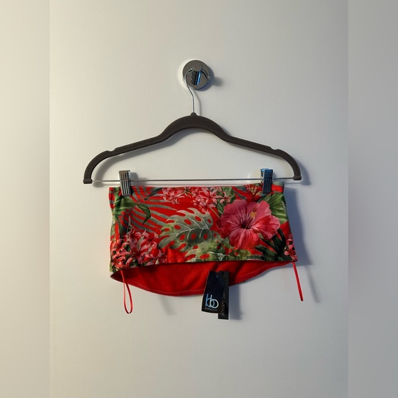 Miss Avenue - Baby Blue - Tropica Top & Pant Set - Floral - M - Picture 2 of 4